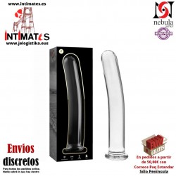 No. 17 · Consolador de cristal borosilicato 185mm · Nebula