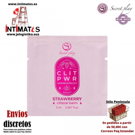 Clit Pwr · Bálsamo estimulante para el clítoris · Secret Play