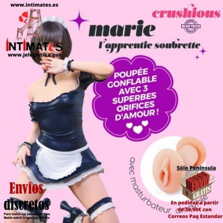 Marie l'apprentie · Muñeca inflable con masturbador · Crushious