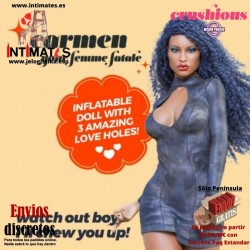 Carmen tu mujer fatal · Muñeca inflable · Crushious