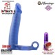 Double Penetrator Ultimate · Anillo vibrador con estimulador del clítoris · Nasstoys