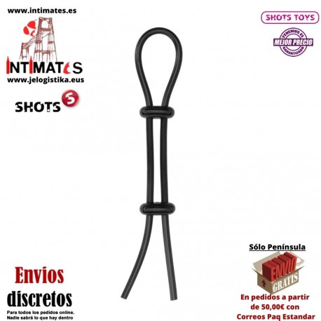 Double Strecht Booster · Anillo ajustable para el pene · Shots Toys