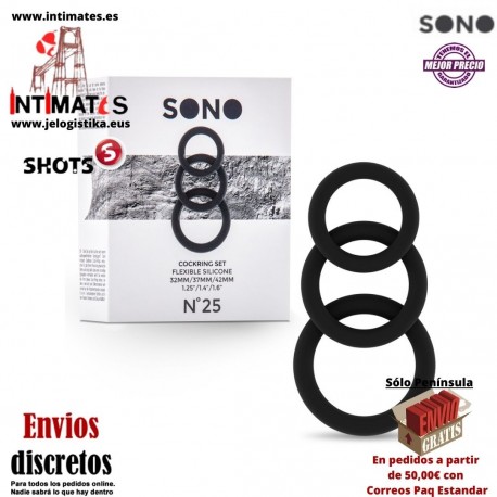 No.25 - Cockring-Set · Anillos para el pene · Sono