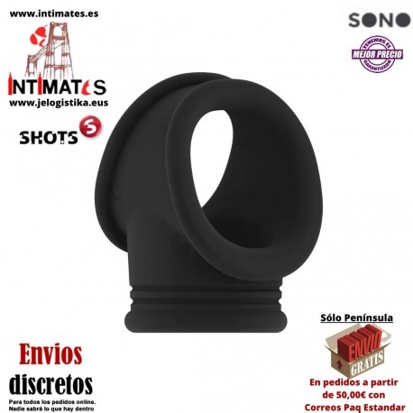 No.48 - Cockring with Ball Strap · Anillo con correa para los testículos· Sono