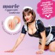 MARIE L'APPRENTIE SOUBRETTE MUÑECA INFLABLE CON MASTURBADOR