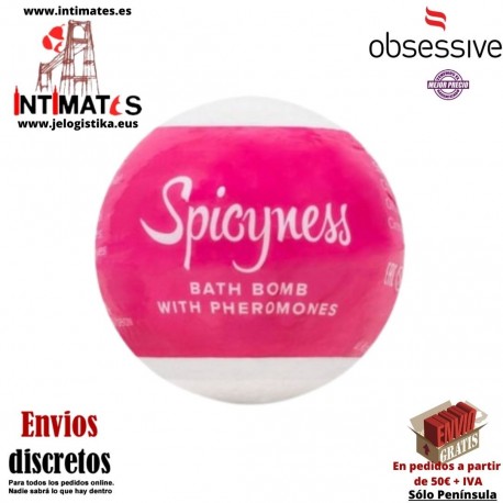 Bomba de baño con feromonas 100 g · Obsessive