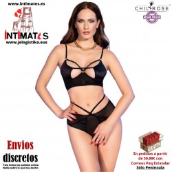 CR-4703 · Conjunto Crotchless de 2 piezas · Chilirose