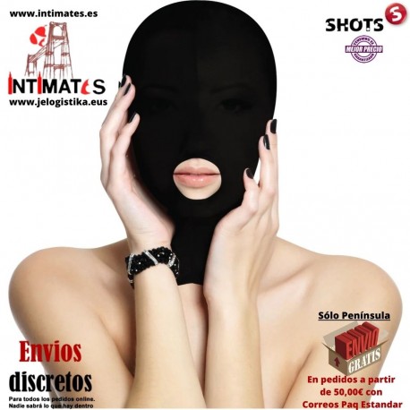 Submission Mask · Máscara para juegos bondage · Ouch!