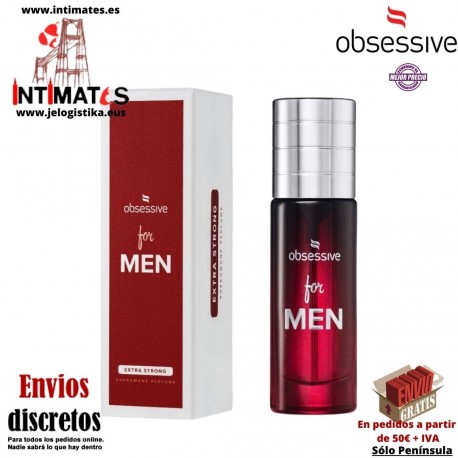 Perfume con feromonas para hombre 10 ml · Obsessive