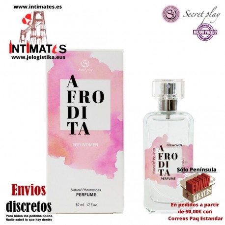 Afrodita · Perfume femenino con feromonas · Secret Play