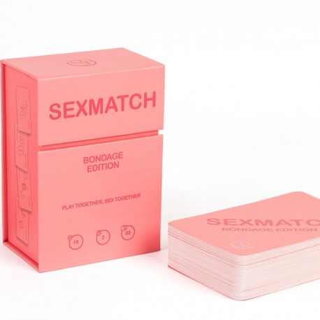 Sexmatch Bondage Edition · Juego de cartas para parejas · Secret Play