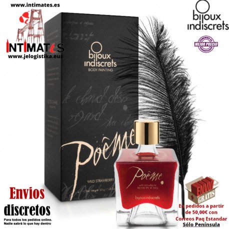 Poême · Pintura Corporal - Fresa silvestre · Bijoux