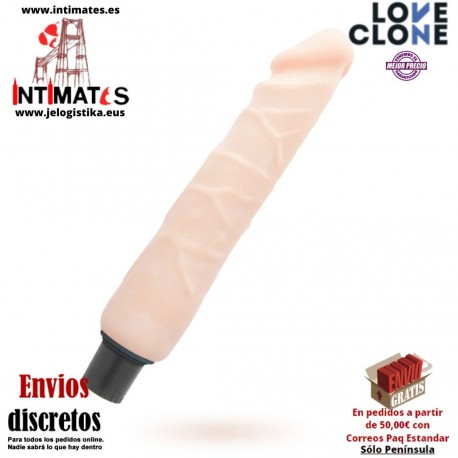 Jansen 260mm · Vibrador que no necesita lubricante · Love Clone