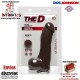 Master D - Ultraskyn™ 304mm · Pene realista con escroto · The D™ Doc Johnson