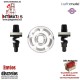 Replacement Valve Pack · Juego de válvulas de repuesto Hydromax Series · Bathmate