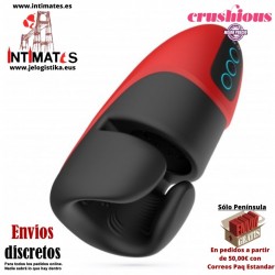 Pancho · Masturbador recargable con presión · Crushious