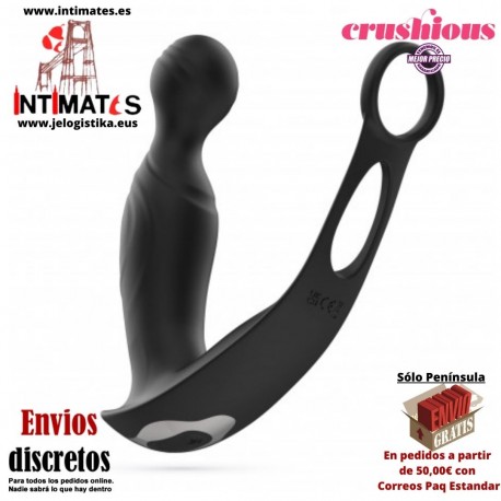Flamma · Estimulador de próstata con mando · Crushious