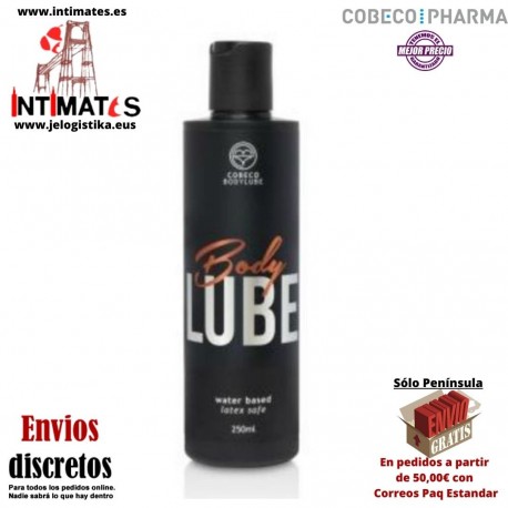 Body Lube Water Based 250ml · Lubricante íntimo · Cobeco