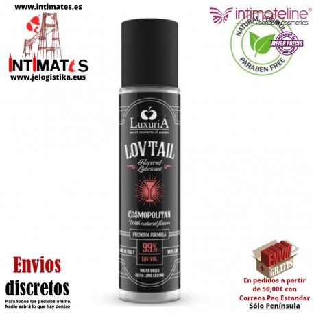 Lovtail · Lubricante íntimo de base acuosa · LuxuriA