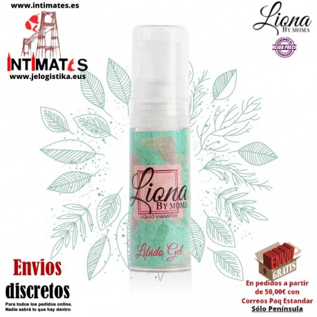 Libido Gel · Vibrador liquido · Liona by Moma