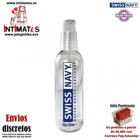 Lubricante a base de agua premium 118ml · Swiss Navy