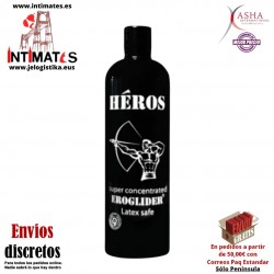 Héros Eroglider · Lubricante a base de silicona 500ml · Asha