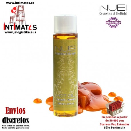 Hot Oil · Aceite efecto calor 100ml · Nuei
