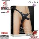 Pleasure Strap-On · Arnés con consolador de forma curvada Black  · Ouch!