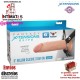 Hollow Silicone Strap-on 6" · Arnés con dildo hueco Dual Density · Fantasy X-Tensions