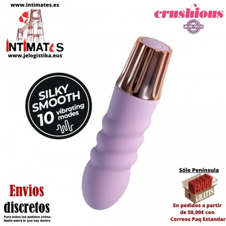 Mellow Bubbles · Mini vibrador recargable · Crushious