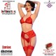 CR-4848 · Conjunto de encaje rojo · Chilirose