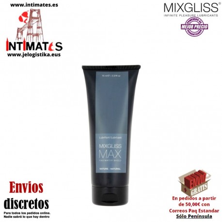 Max · Lubricante dilatador anal 70ml · Mixgliss