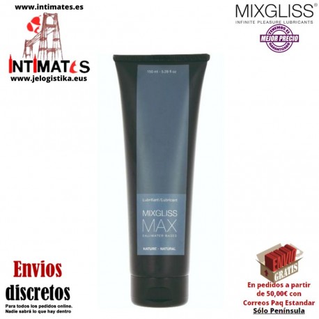 Max · Lubricante dilatador anal 150ml · Mixgliss
