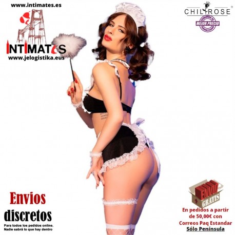 CR-4846 · Disfraz erótico de señora de la limpieza · Chilirose