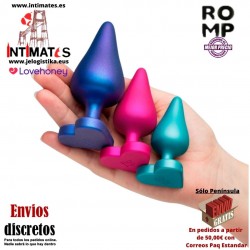 Luster · Set de 3 plugs anales · ROMP