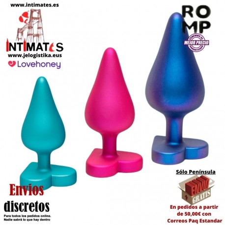 Luster · Set de 3 plugs anales · ROMP