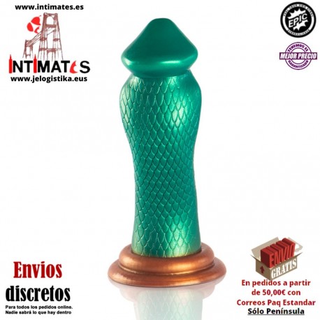 Python · Consolador de silicona cobra verde · Epic