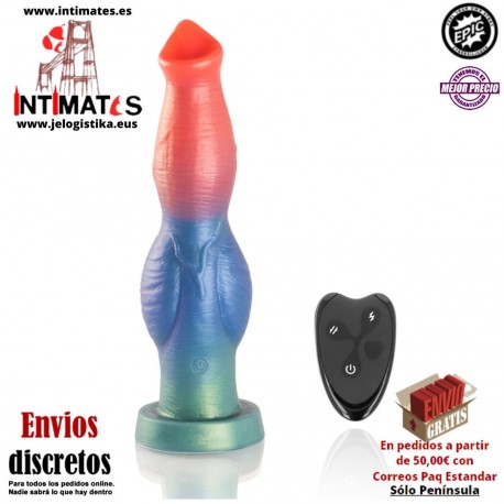Arion · Consolador vibrador de silicona con control remoto · Epic
