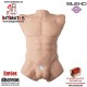 Apollo L · Torso + Dildo de Silicona Líquida · Silexd