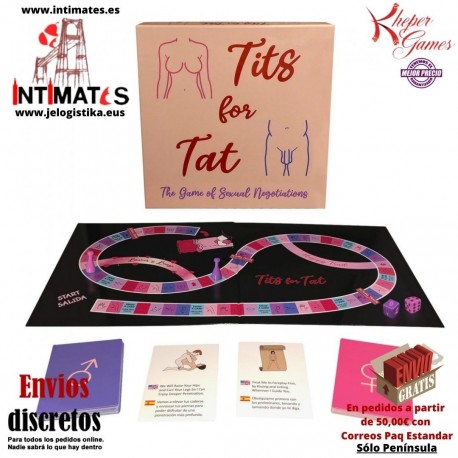 Tetas para tatuaje · Juego para parejas · Kheper Games