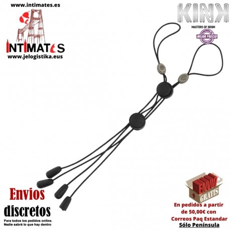 Pinzas para los pezones con elásticos · Kink