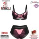 No. 95558 · Conjunto de encaje y malla con Sujetador Push-up · Subblime