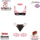 No. 95529 · Conjunto rosa sexy con diseño Hollow Cut · Subblime