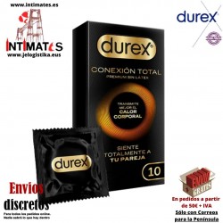 Conexión Total · Preservativos ultra finos con forma clásica - 10u · Durex