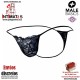 Men's Lace Thong · Tanga de encaje para hombre · Malebasics