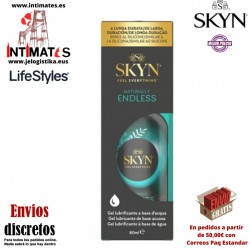 Naturally Endless · Lubricante a base de agua 80 ml · Skyn