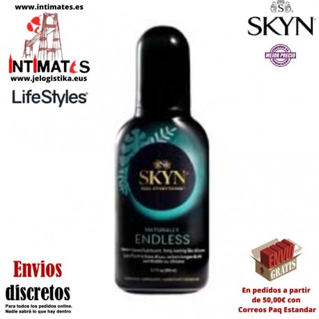 Naturally Endless · Lubricante a base de agua 80 ml · Skyn