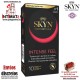 Intense Feel 10u. · Preservativos sin látex con puntos en relieve · Skyn