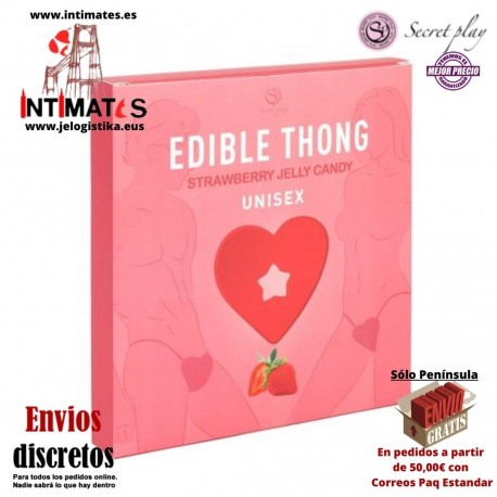 Edible Thong · Tanga de gominola · Secret Play