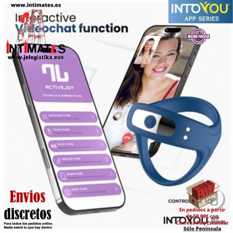 Rank · Anillo vibrador para el pene con App · Intoyou